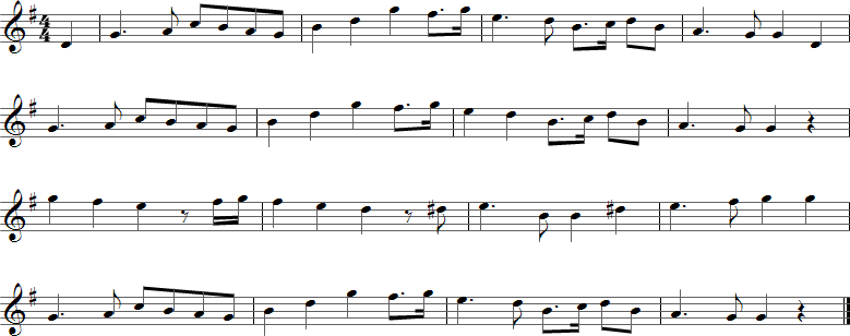 The Minstrel Boy Sheet Music for Clarinet