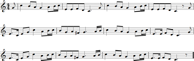 Blue Bells of Scotland Sheet Music for Clarinet