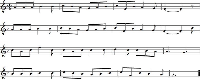 Drink to Me Only with Thine Eyes Sheet Music for Clarinet