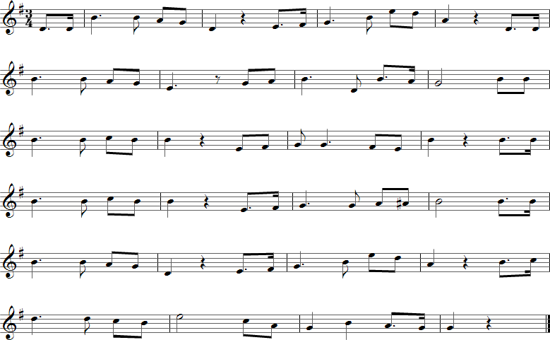 Her Bright Smile Haunts Me Still Sheet Music for Clarinet