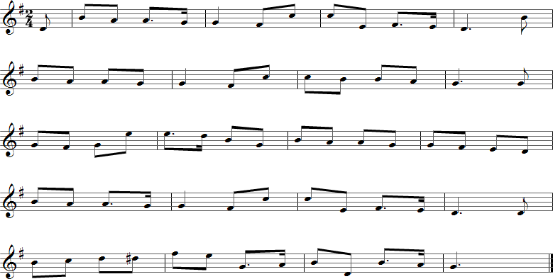 I Cannot Sing the Old Songs Sheet Music for Clarinet